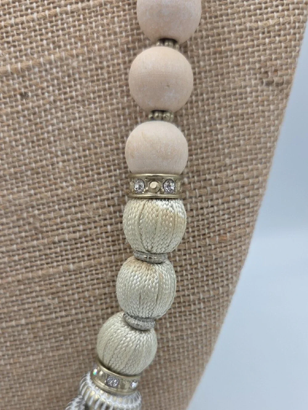 Chico's Neutral Bead Necklace